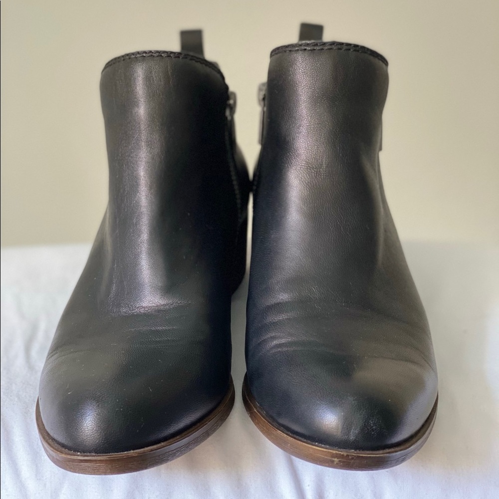 Lucky Brand black leather booties - Picture 2 of 3